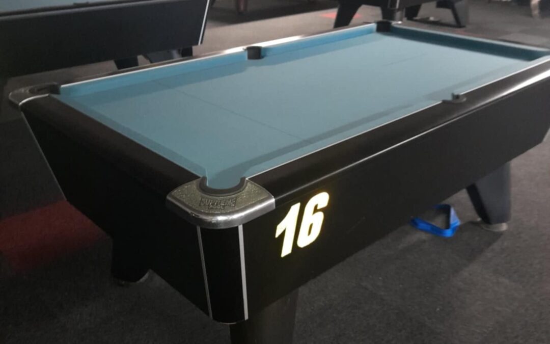 Four tables fitted for Brackla Snooker Club